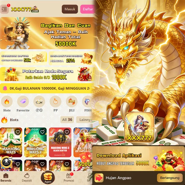 XXX777 2026 Slot Gacor RTP Tinggi